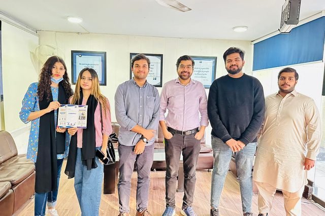 EcomXpert team at the Lahore office
